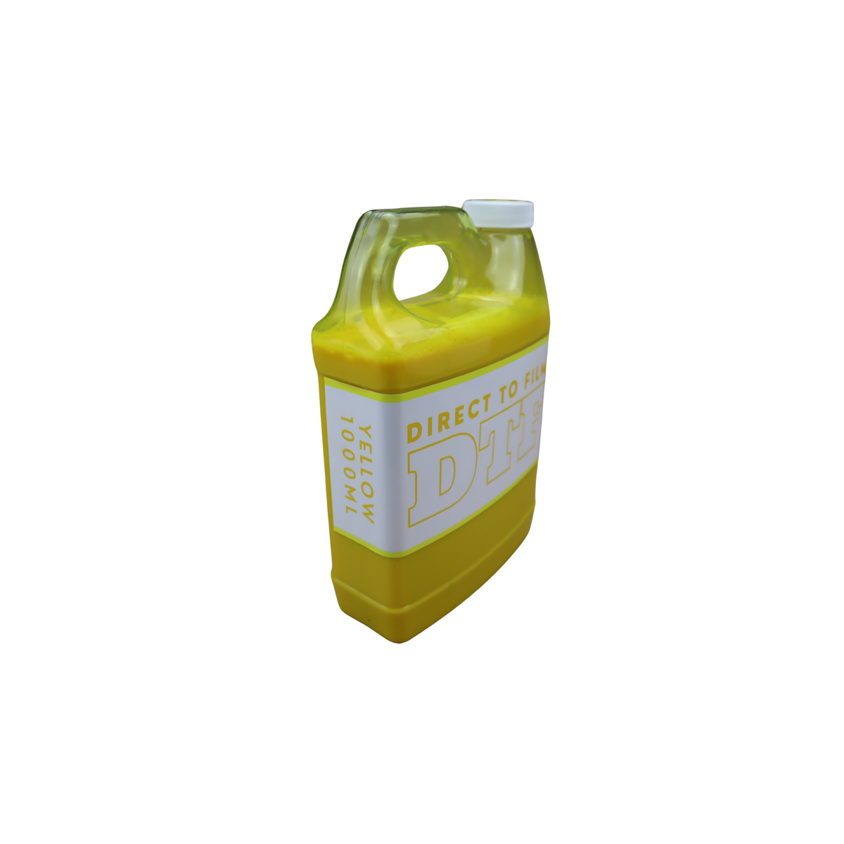 Yellow 1000ml bottle DTF Direct to Film Ink for all Epson Printers and printers with Epson Print Head