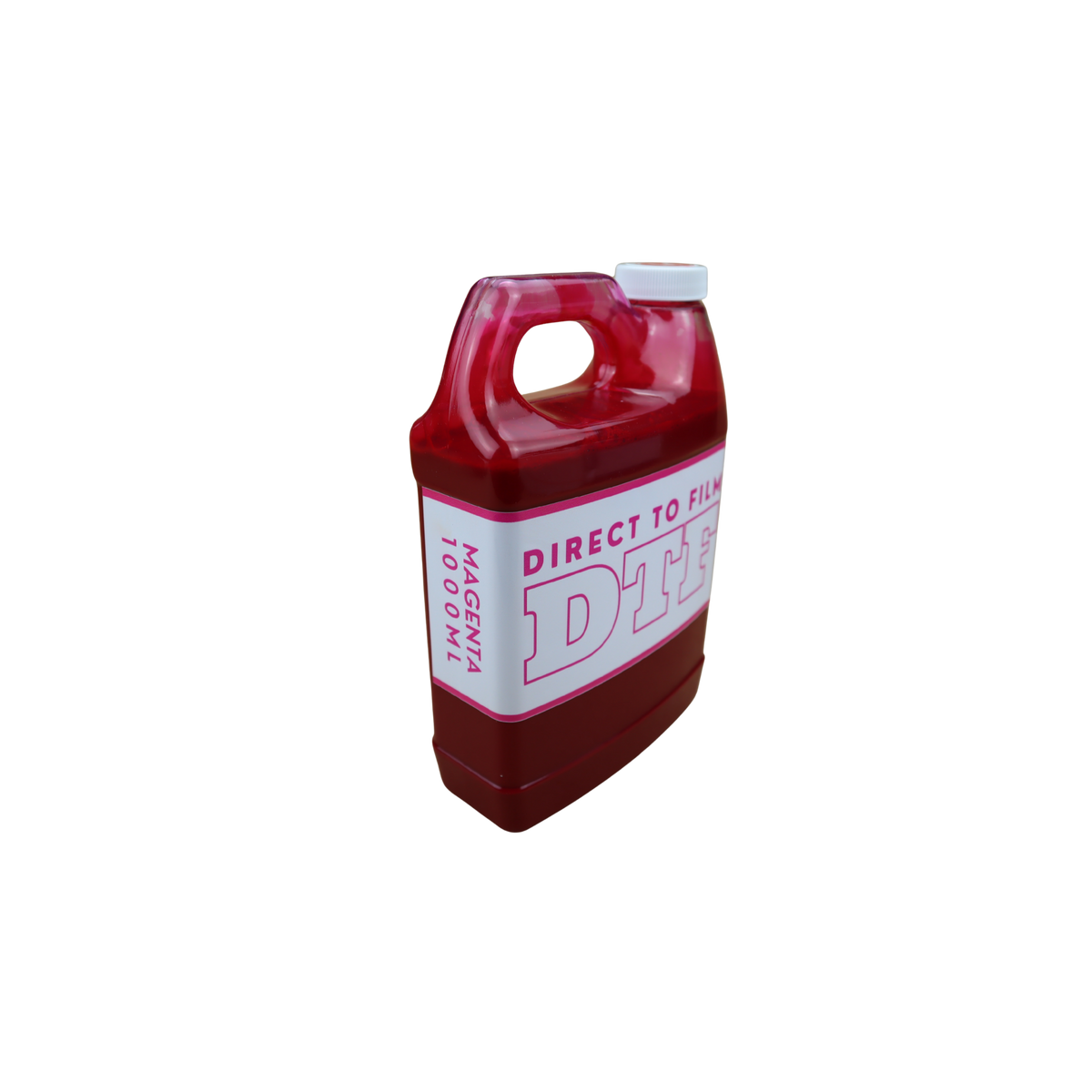 Magenta 1000ml bottle DTF Direct to Film Ink for all Epson Printers and printers with Epson Print Head