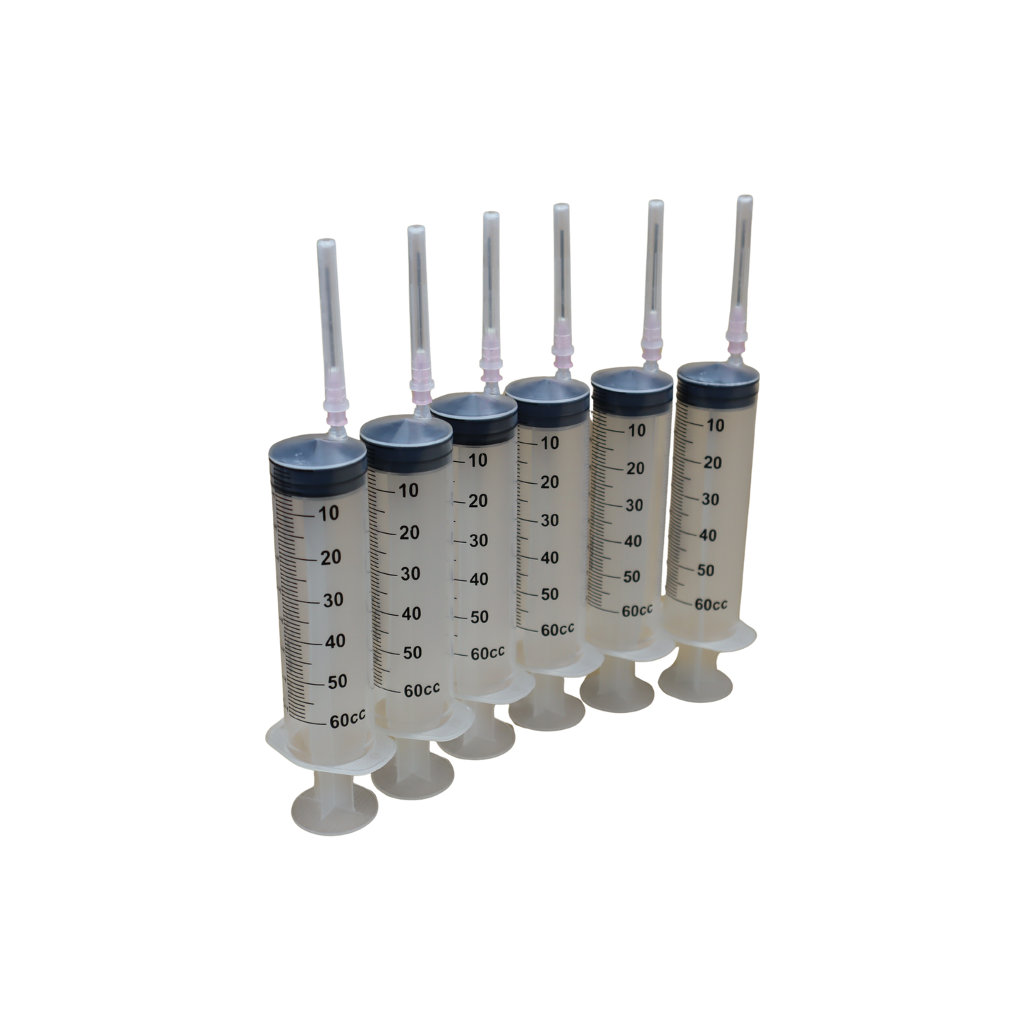 6 Syringes for filling ink cartridges