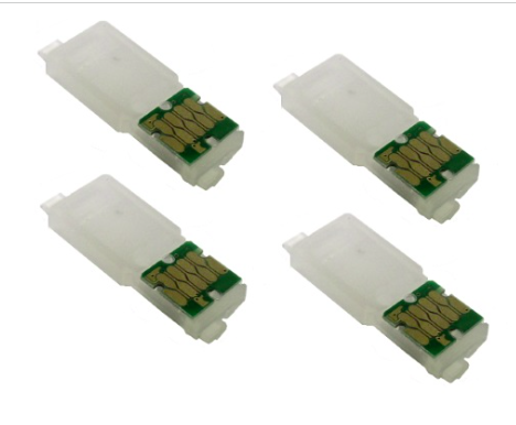 4 Chips for Refillable Ink Cartridges T288XL for Epson Expression XP-330 XP-340 printers