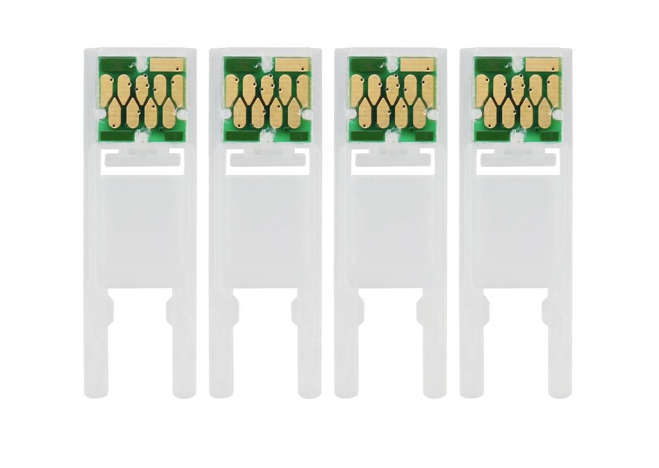 INKXPRO ECOPRO Remanufactured Empty Cartridges with one-time-use Chip for Epson 822 822XL Fit for Workforce Pro WF-3820 4820 4830 4834 for Regular or Sublimation Printing (4 Empty Cartridges BCMY).