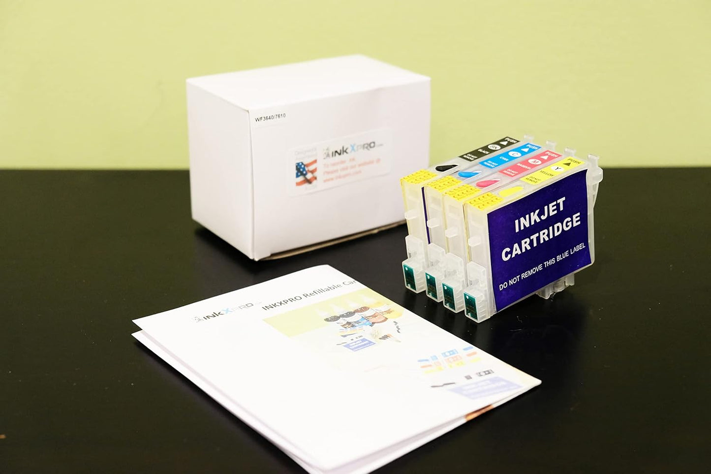 INKXPRO Remanufactured Empty Refillable Cartridge Replacement for T060 Cartridge Fit for Stylus C68, C88, C88 Plus, CX4200, CX4800, CX5800f & CX7800 for Sublimation or Regular Printing.