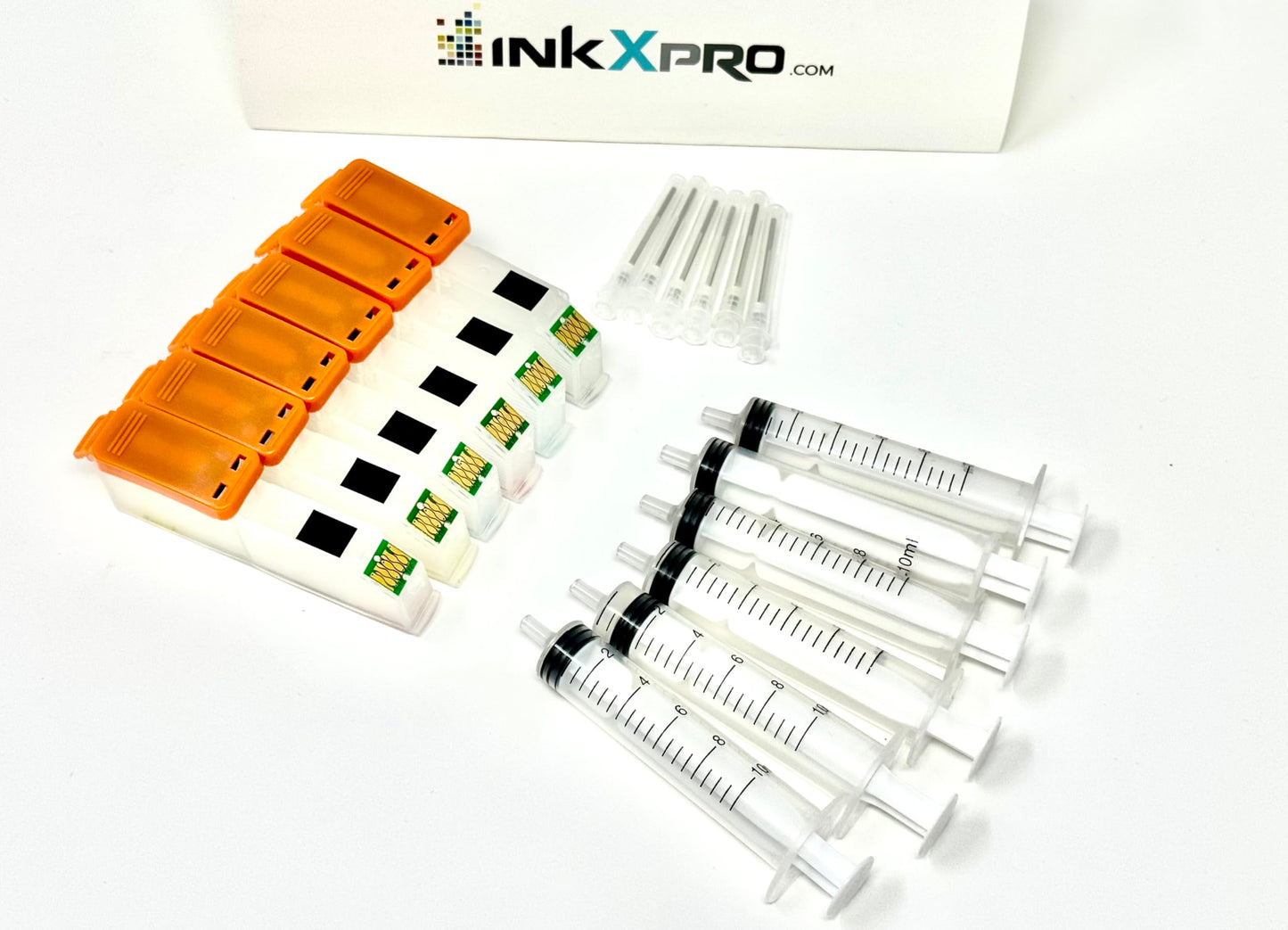INKXPRO EcoPRO Remanufactured Empty Refill Ink Cartridge Replacement for T277 277XL to use with Epson Expression Photo XP-850 XP-860 XP-950 XP-960 XP-970 Printer (Cartridge only)