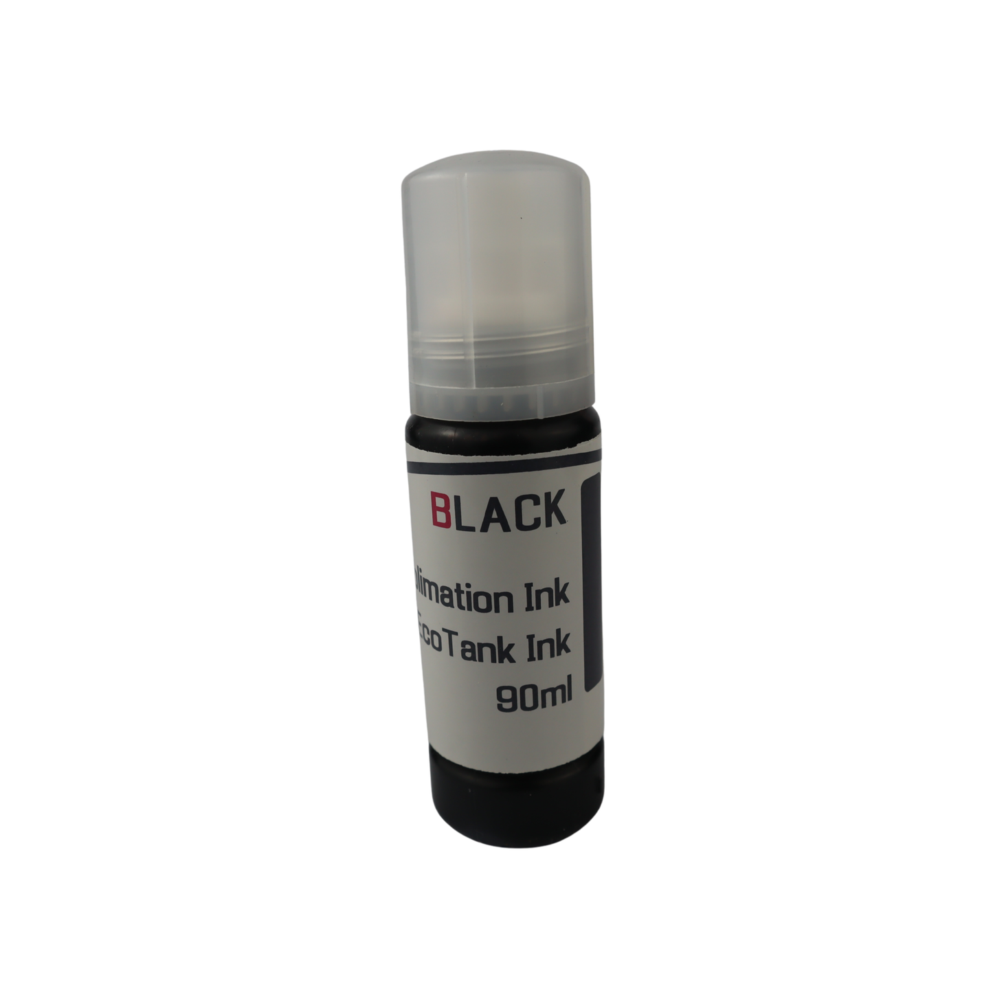 Black 90ml bottle Dye Sublimation Ink for Epson EcoTank Photo ET-8550 printer