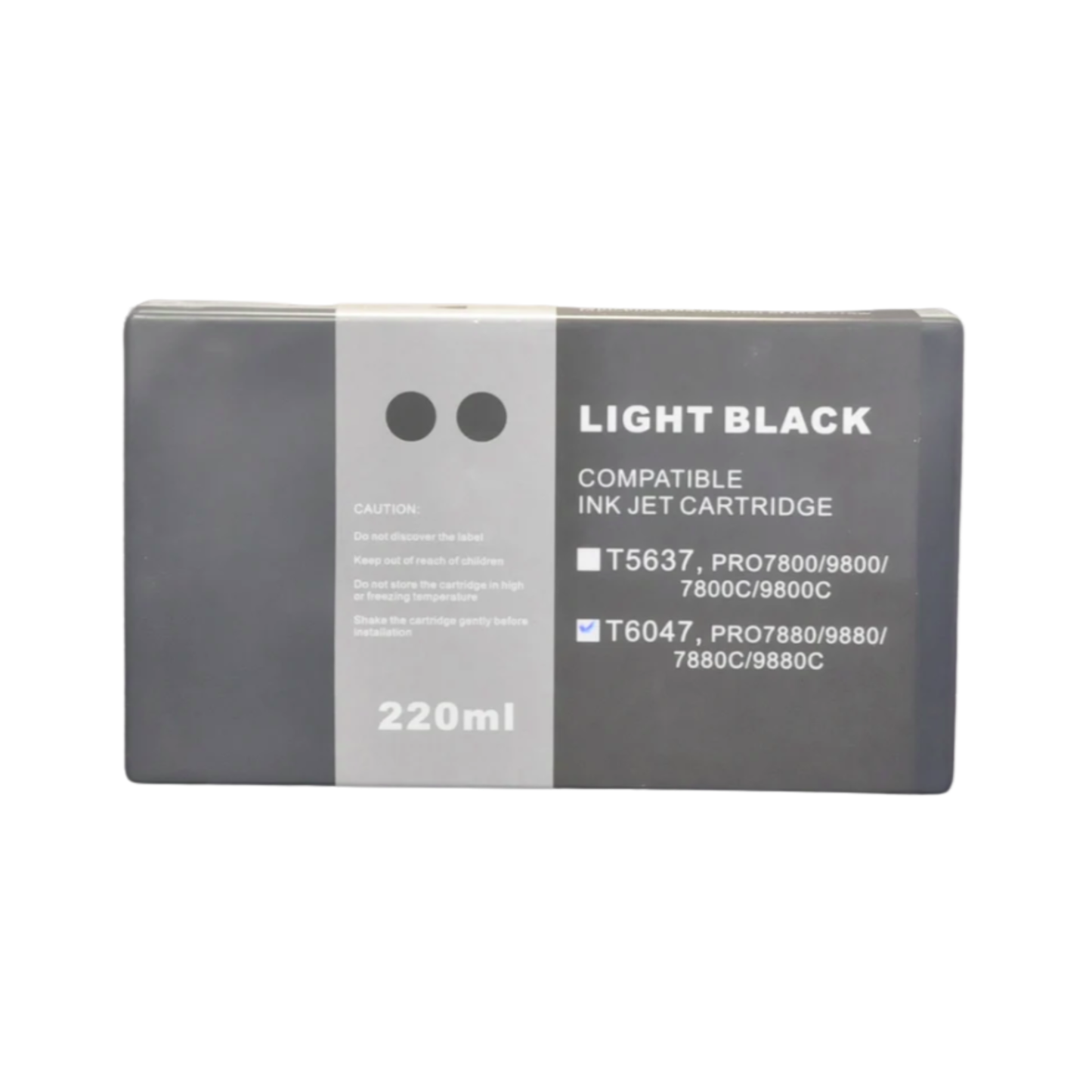 Light Black T603 remanufactured Pigment Ink Cartridge for Epson Stylus Pro 7880 9880 Printer