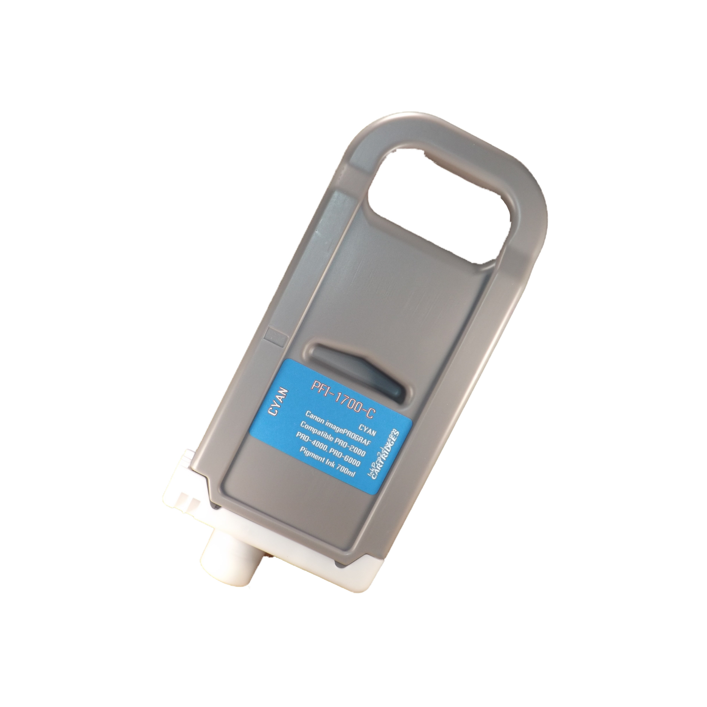 Cyan PFI-1700 Compatible Cartridge for Canon imagePROGRAF PRO 2000, 4000, 4000S, 6000, 6000S, 2100, 4100, 4100S, 6100, 6100S Printers