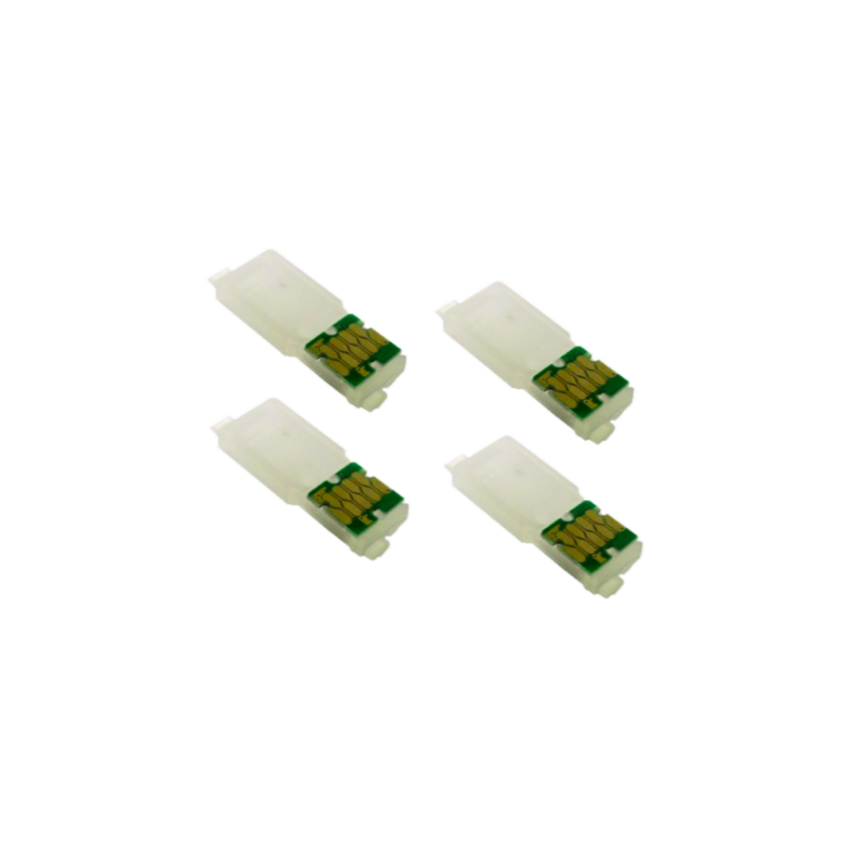 4 Chips for Refillable Ink Cartridges T220XL for Epson Expression XP-320 XP-420 XP-424 printers