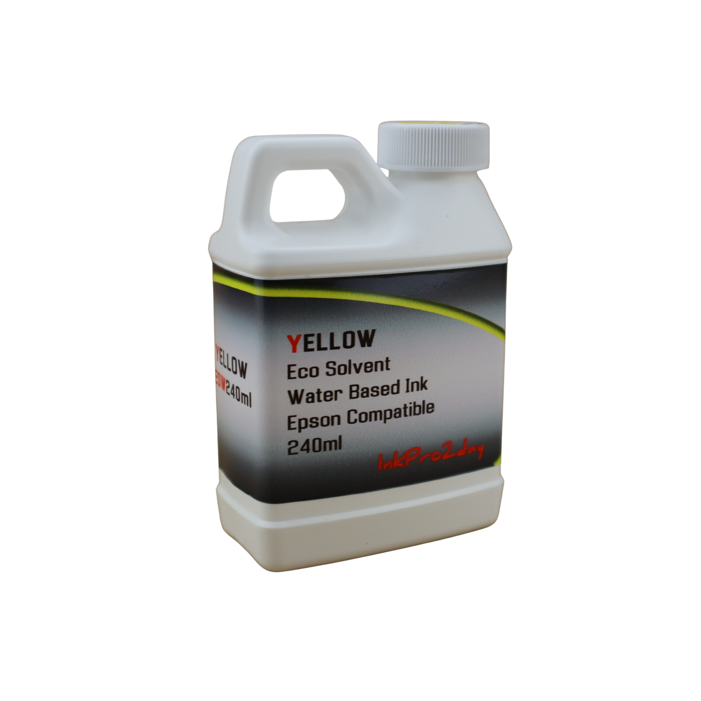Yellow 240ml bottle Eco Solvent Water Based Ink for Epson Epson Stylus Photo R3000 printer