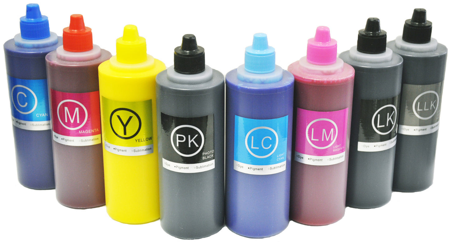 8x1L K3 Pigment Compatible Ink for Epson Stylus Pro 4800/80 9600 9800/80 Printer.