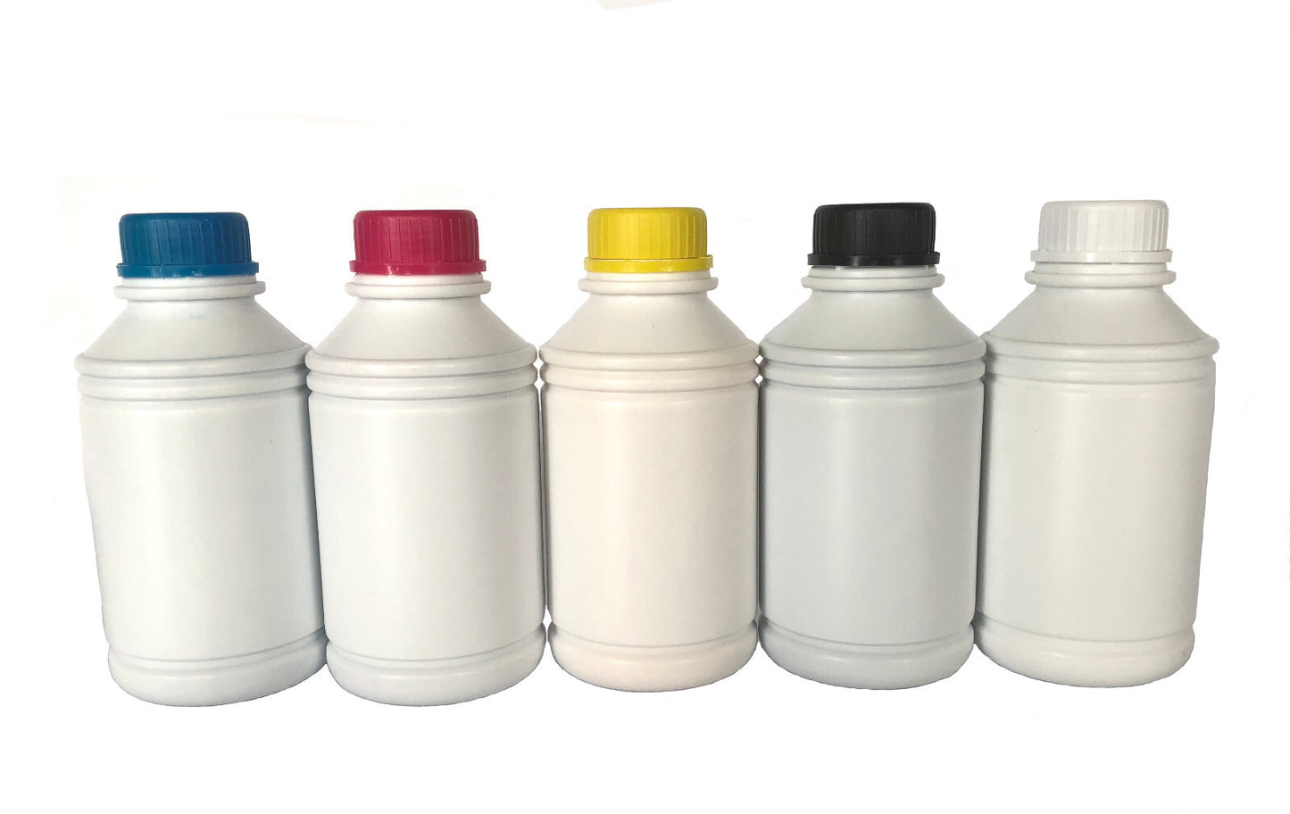 5X1L DTF Inks CMYKW Direct to Film Printer Film Hot Melt Powder Heat Transfer.