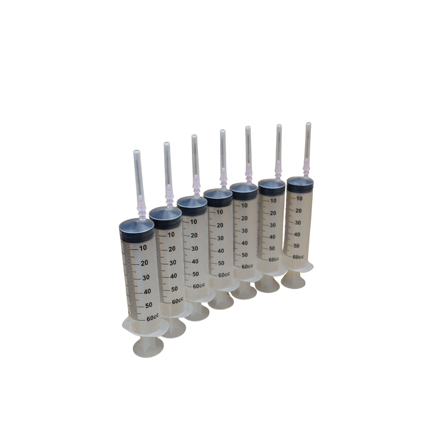 Syringes 7 10ml each syringe with long tips for filling Refillable Ink Cartridges