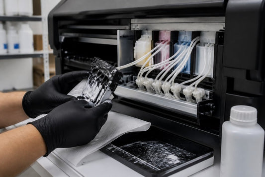 How to Prevent White Ink Clogging in DTF Printers