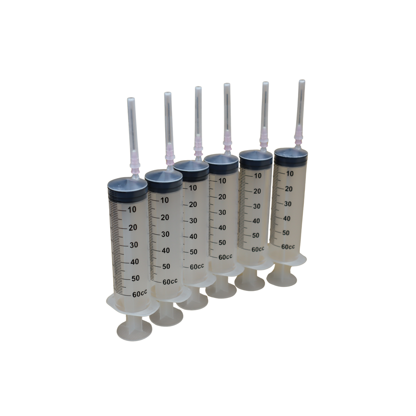6 Syringes for filling ink cartridges