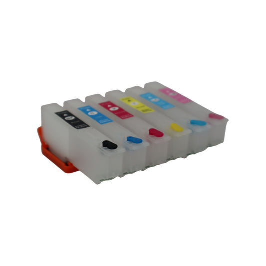 Refillable Ink Cartridges for Epson Expression Photo XP-960 XP-970 printers