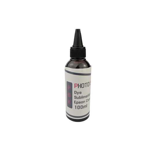 Photo Black 100ml bottle Dye Sublimation Ink for Epson SureColor P600 Printer