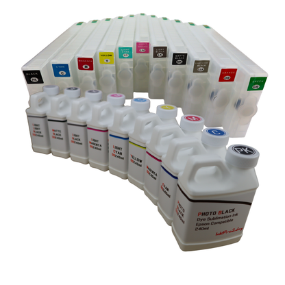 Dye Sublimation Ink 240ml Refillable T913 Ink Cartridges for Epson SureColor P5000