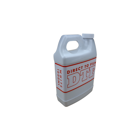 White 1000ml bottle DTF Direct to Film Ink for all Epson Printers and printers with Epson Print Head