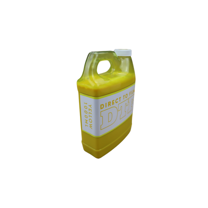 Yellow 1000ml bottle DTF Direct to Film Ink for all Epson Printers and printers with Epson Print Head