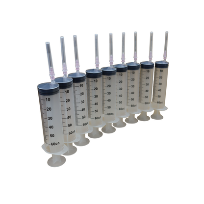 9 Syringes for filling ink cartridges