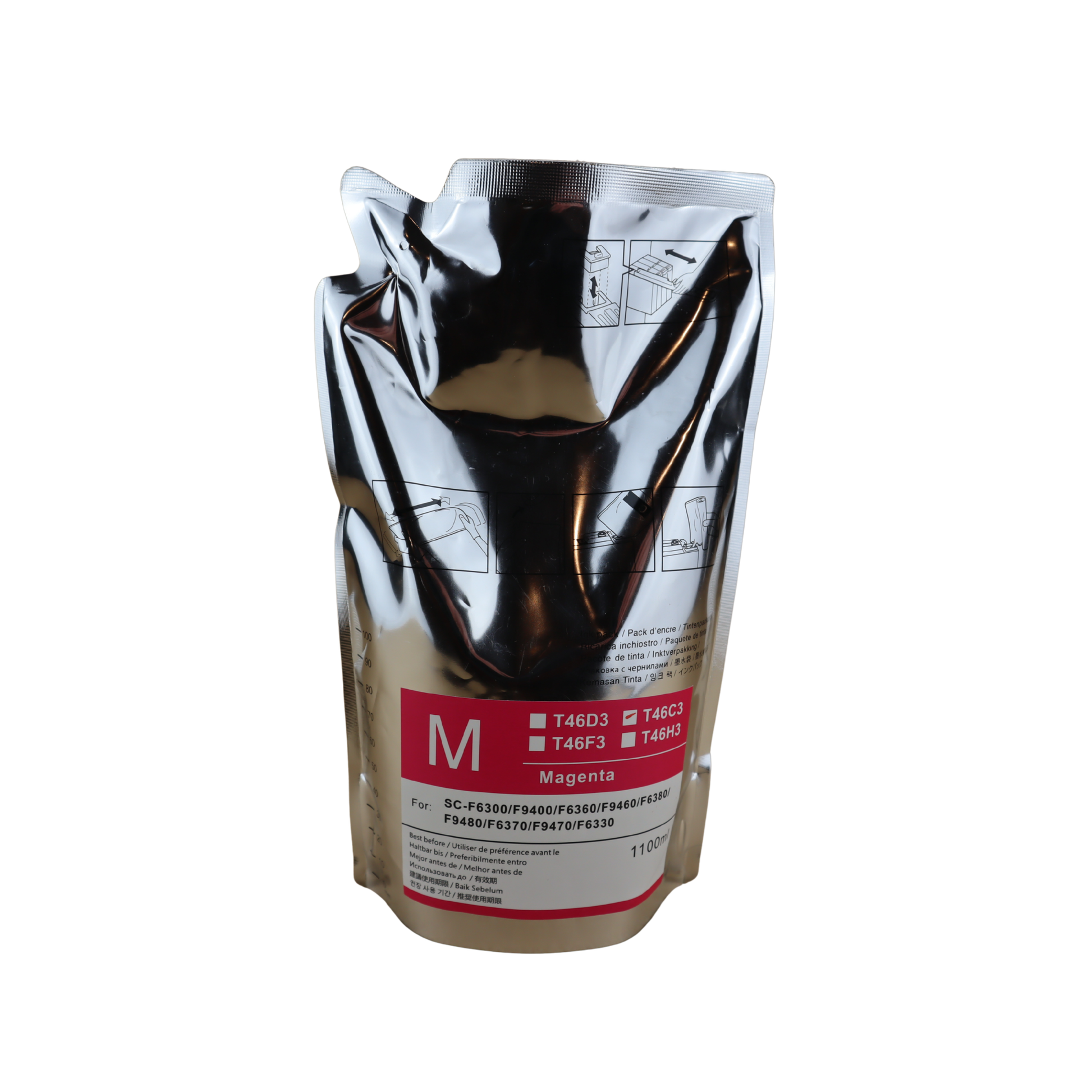 HD Black Dye Sublimation Ink for Epson SureColor F6370 F9470 F9470H.