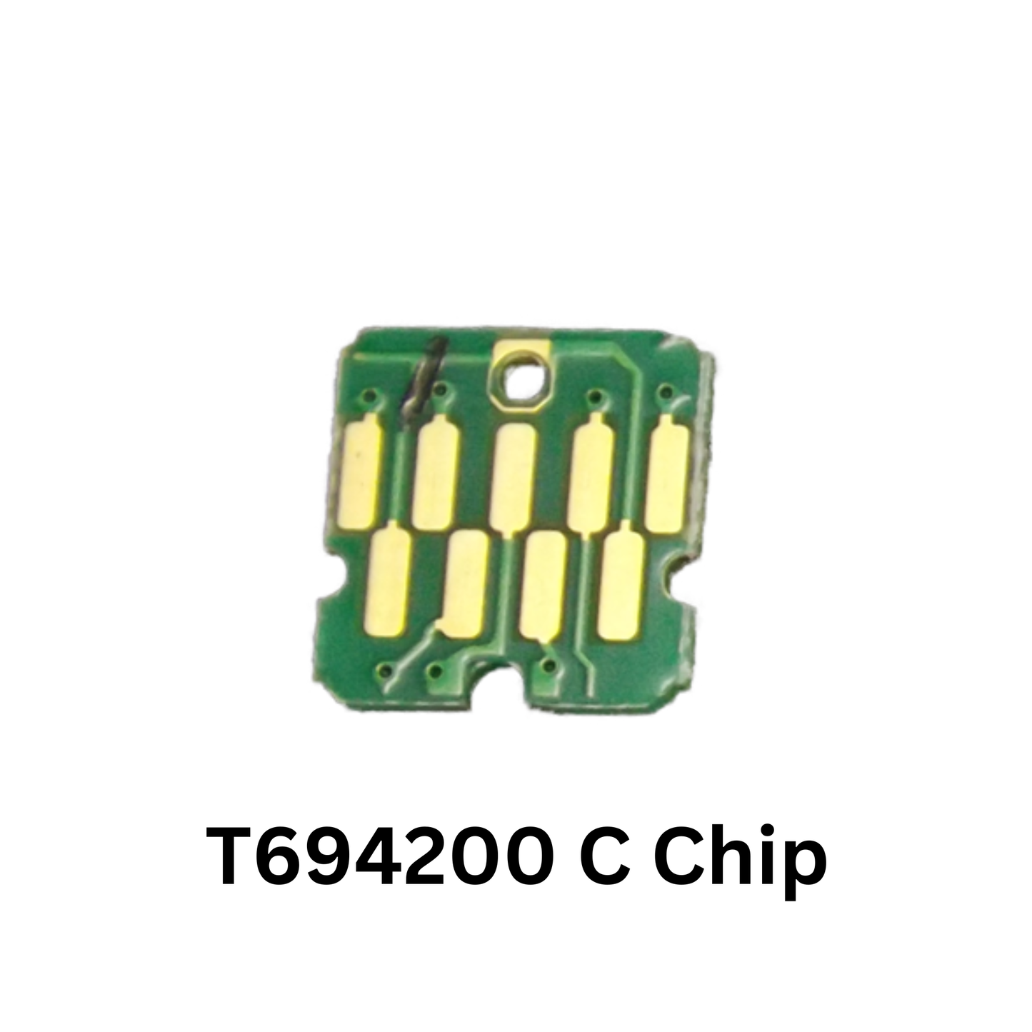 Cyan T694200 Refillable Ink Cartridge Chip