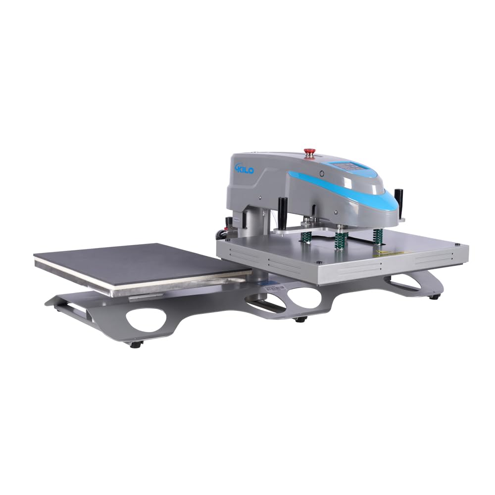 24"x32" Manual Heat Press Machine, 4500W Digital Sublimation Transfer Printer for T-Shirts, Large Format Heat Press with Infrared Positioning, 220V High Pressure (No Plug) (16x24 Auto Open Dual).