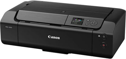 Canon PIXMA PRO-200S Wireless Photo Printer | 13-Inch Borderless Printing | 8-Color Dye Ink for Photographers & Designers (6875C002) + Cleaning Kit + Printer Cable + Ethernet Cable.