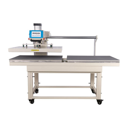 24"x32" Manual Heat Press Machine, 4500W Digital Sublimation Transfer Printer for T-Shirts, Large Format Heat Press with Infrared Positioning, 220V High Pressure (No Plug) (16x24 Auto Open Dual).
