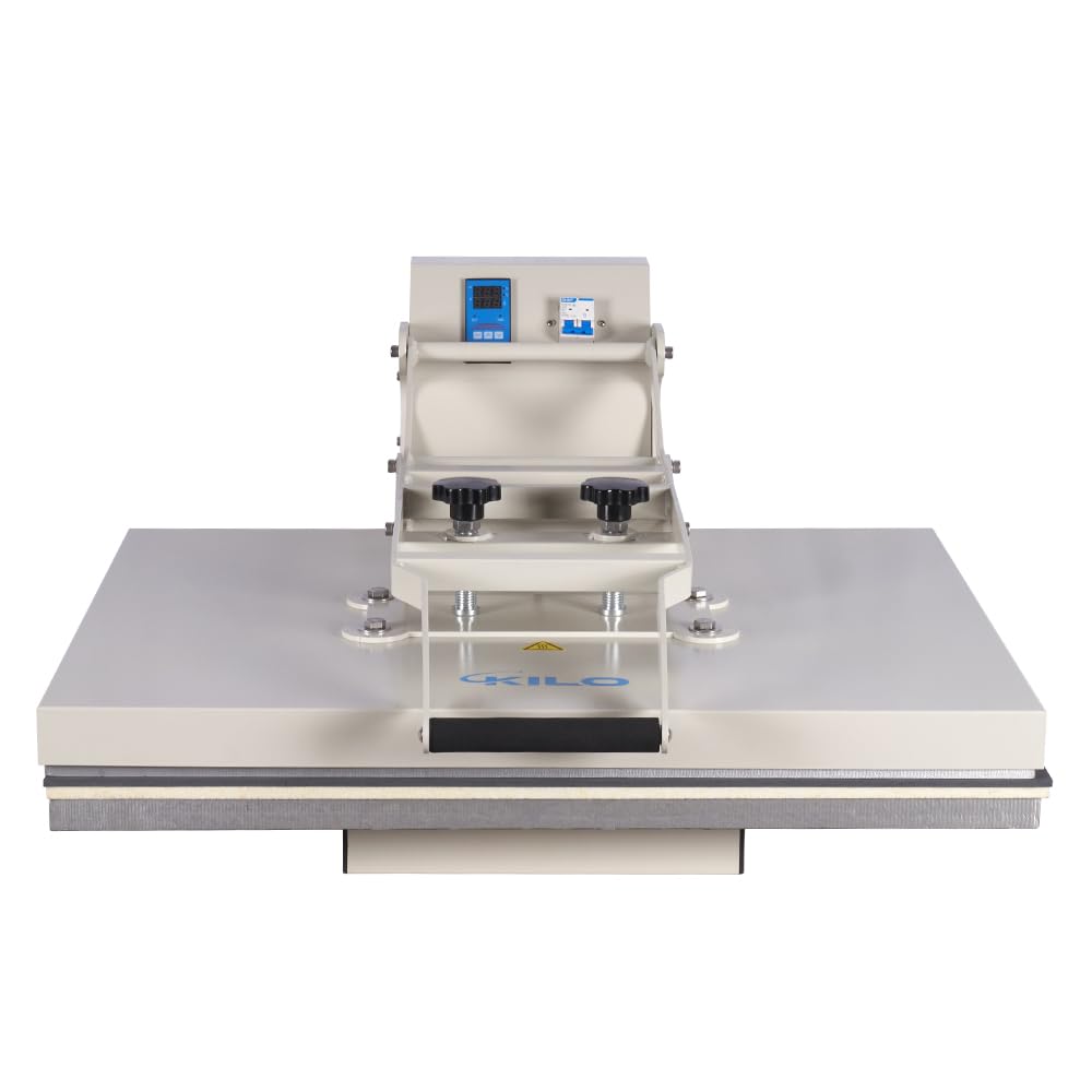 24"x32" Manual Heat Press Machine, 4500W Digital Sublimation Transfer Printer for T-Shirts, Large Format Heat Press with Infrared Positioning, 220V High Pressure (No Plug) (16x24 Auto Open Dual)