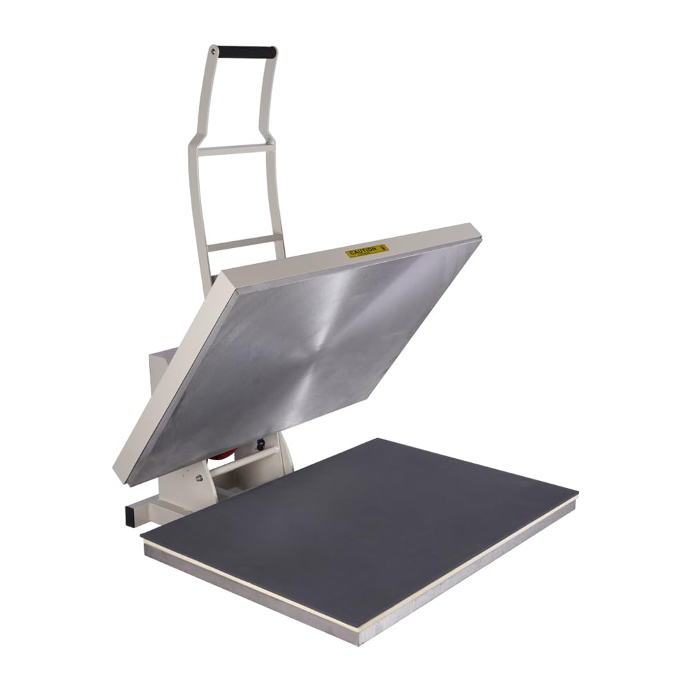 24"x32" Manual Heat Press Machine, 4500W Digital Sublimation Transfer Printer for T-Shirts, Large Format Heat Press with Infrared Positioning, 220V High Pressure (No Plug) (16x24 Auto Open Dual).
