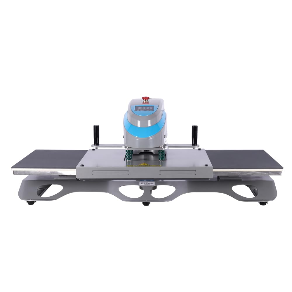 24"x32" Manual Heat Press Machine, 4500W Digital Sublimation Transfer Printer for T-Shirts, Large Format Heat Press with Infrared Positioning, 220V High Pressure (No Plug) (16x24 Auto Open Dual).