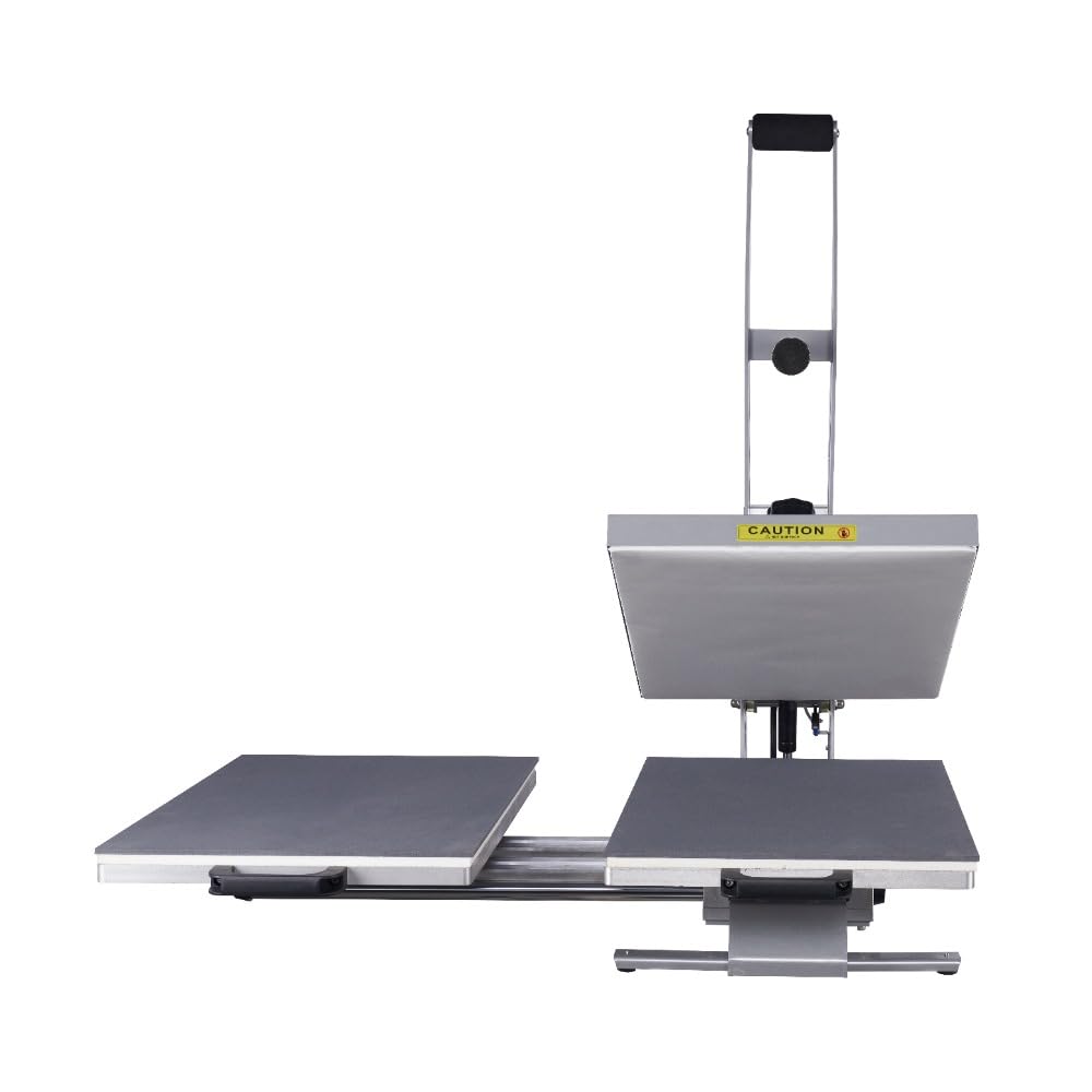 24"x32" Manual Heat Press Machine, 4500W Digital Sublimation Transfer Printer for T-Shirts, Large Format Heat Press with Infrared Positioning, 220V High Pressure (No Plug) (16x24 Auto Open Dual)
