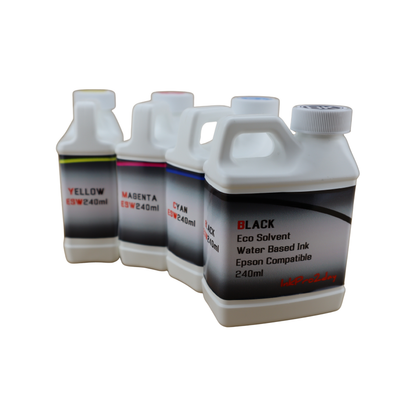 4 240ml bottles Eco Solvent Water Based Ink for Epson EcoTank ET-15000 printer