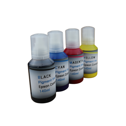4 140ml bottles Pigment Ink for Epson SureColor T3170x Printer
