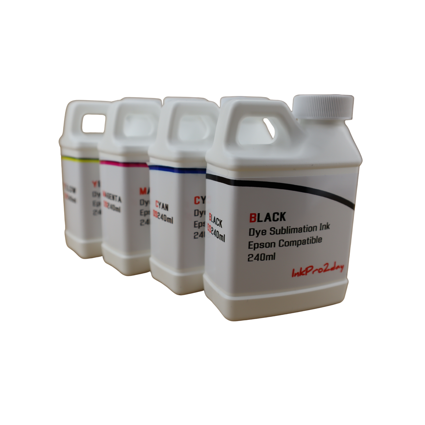 4 240ml bottles Dye Sublimation Ink for Epson WorkForce WF-7110 WF-7610 WF-7620 Printers