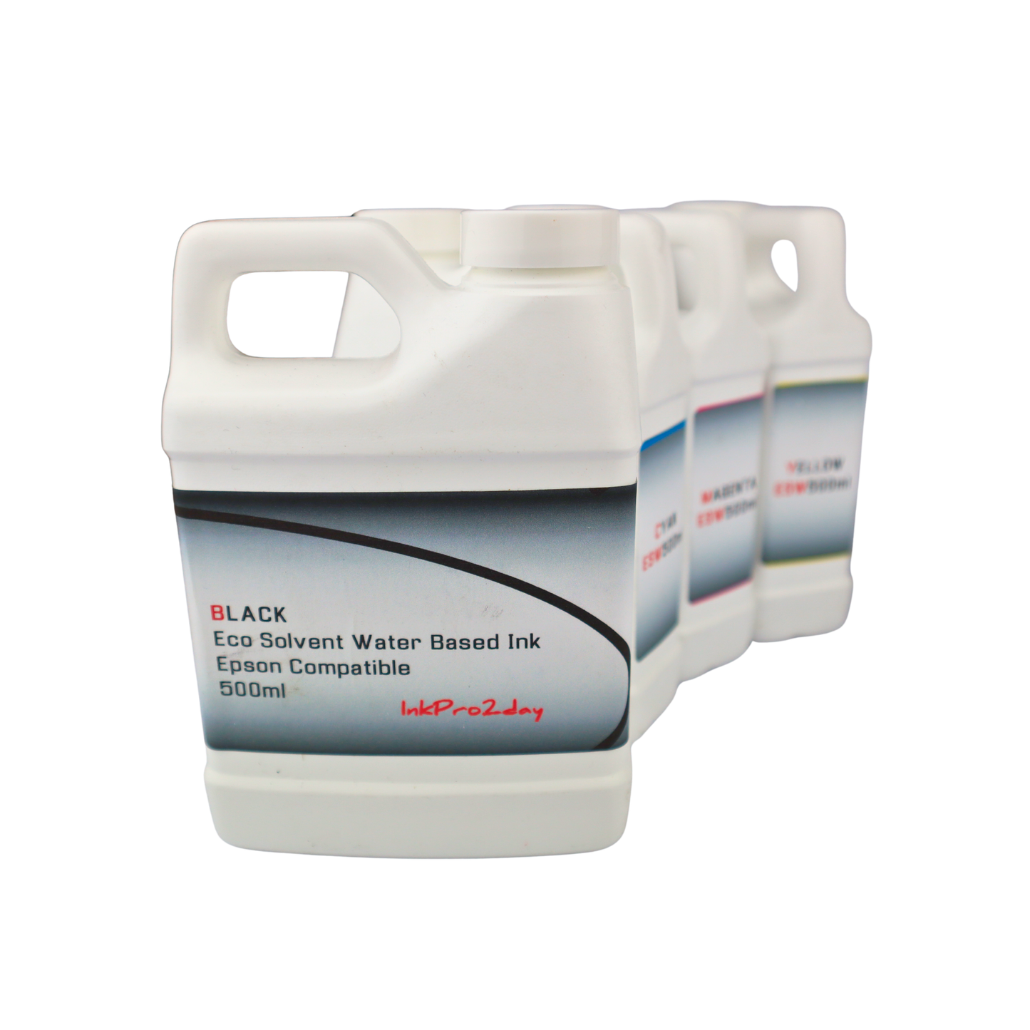4 500ml bottles Eco Solvent Water Based Ink for Epson WorkForce WF-7110 WF-7610 WF-7620 printers