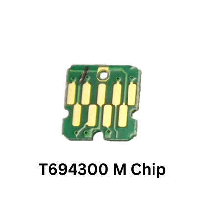 Magenta T694300 Refillable Ink Cartridge Chip