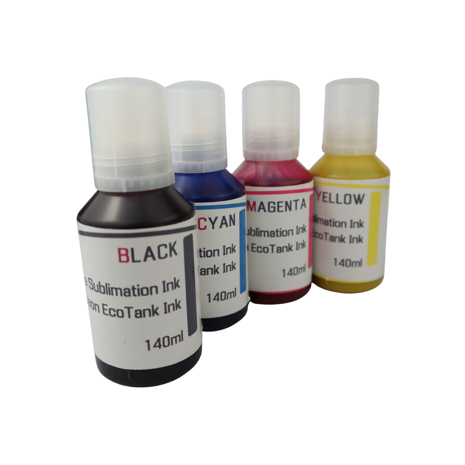 4 140ml bottles Dye Sublimation Ink for Epson EcoTank ET-15000 printer