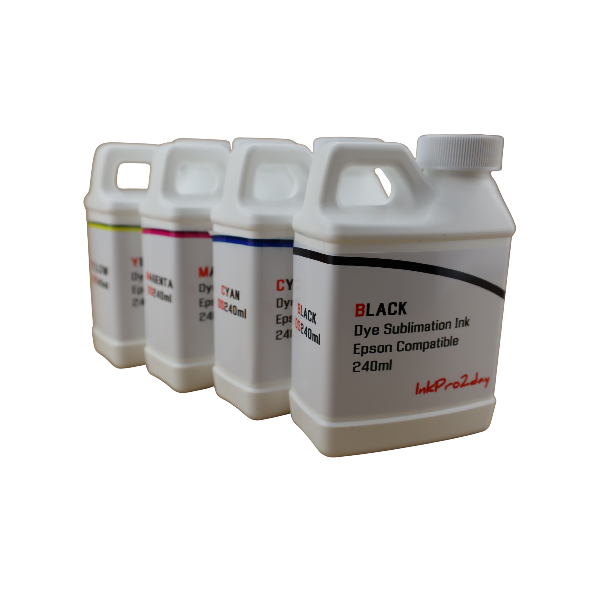4 240ml bottles Dye Sublimation Ink for Epson SureColor F170 Printer