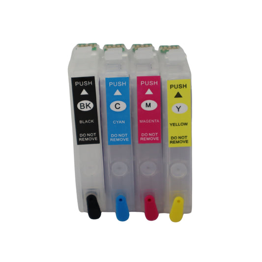 Refillable Ink Cartridges for Epson WorkForce 30 40 1100 Printers