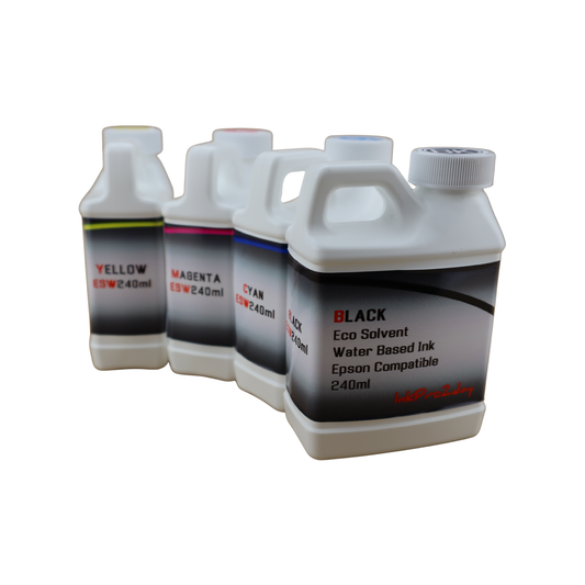 4 240ml bottles Eco Solvent Water Based Ink for Epson WorkForce Pro WF-7310 WF-7820 WF-7840 printer