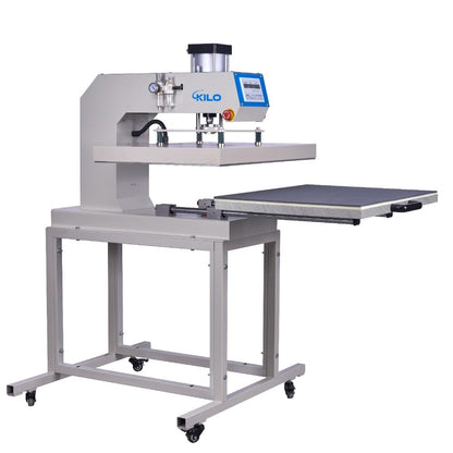 24"x32" Manual Heat Press Machine, 4500W Digital Sublimation Transfer Printer for T-Shirts, Large Format Heat Press with Infrared Positioning, 220V High Pressure (No Plug) (16x24 Auto Open Dual)