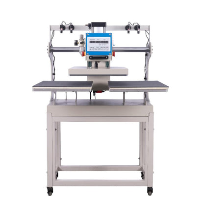 24"x32" Manual Heat Press Machine, 4500W Digital Sublimation Transfer Printer for T-Shirts, Large Format Heat Press with Infrared Positioning, 220V High Pressure (No Plug) (16x24 Auto Open Dual).