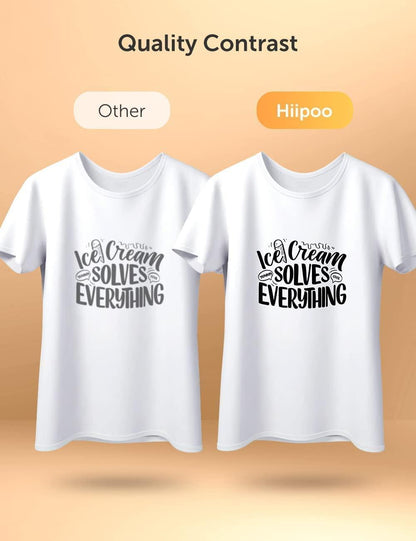 Hiipoo Sublimation Ink Refilled Bottles Compatible for ET2400 ET-2800 ET2720 ET2760 ET2750 ET4800 ET-2803 ET-2850 Inkjet Printers Heat Press Transfer on Mugs T-Shirts.