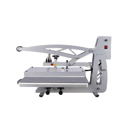 24"x32" Manual Heat Press Machine, 4500W Digital Sublimation Transfer Printer for T-Shirts, Large Format Heat Press with Infrared Positioning, 220V High Pressure (No Plug) (16x24 Auto Open Dual)