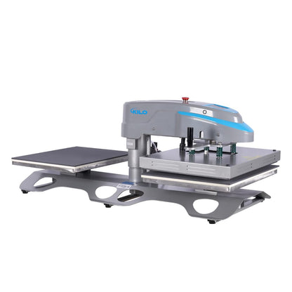 24"x32" Manual Heat Press Machine, 4500W Digital Sublimation Transfer Printer for T-Shirts, Large Format Heat Press with Infrared Positioning, 220V High Pressure (No Plug) (16x24 Auto Open Dual).