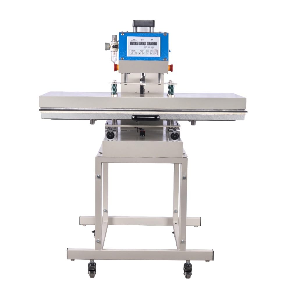 24"x32" Manual Heat Press Machine, 4500W Digital Sublimation Transfer Printer for T-Shirts, Large Format Heat Press with Infrared Positioning, 220V High Pressure (No Plug) (16x24 Auto Open Dual)