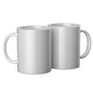 Cricut Beveled Blank, Ceramic-Coated, Dishwasher & Microwave Safe Mug to Decorate, Mug Press & Infusible Ink Compatible,12 Oz Sublimation, Ideal for Crafts and Printing, 6 Count, White.
