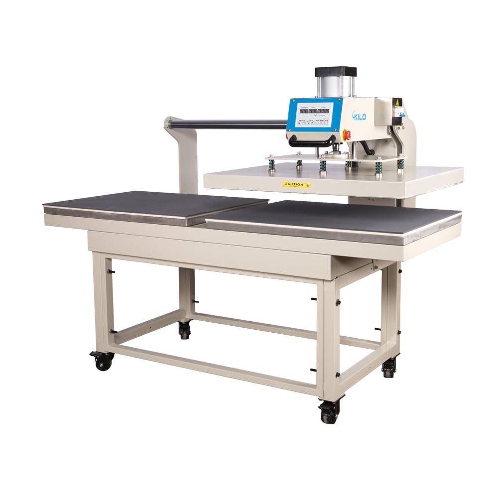 24"x32" Manual Heat Press Machine, 4500W Digital Sublimation Transfer Printer for T-Shirts, Large Format Heat Press with Infrared Positioning, 220V High Pressure (No Plug) (16x24 Auto Open Dual).