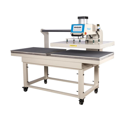 24"x32" Manual Heat Press Machine, 4500W Digital Sublimation Transfer Printer for T-Shirts, Large Format Heat Press with Infrared Positioning, 220V High Pressure (No Plug) (16x24 Auto Open Dual)